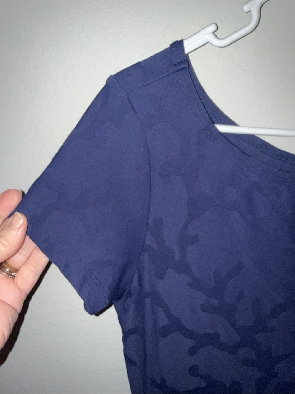 J McLaughlin Cap Sleeve Elegant Navy Maxi Dress - small - Picture 3 of 5